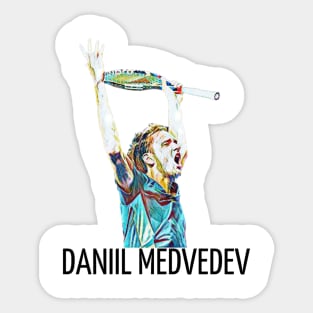 Daniil Medvedev Sticker